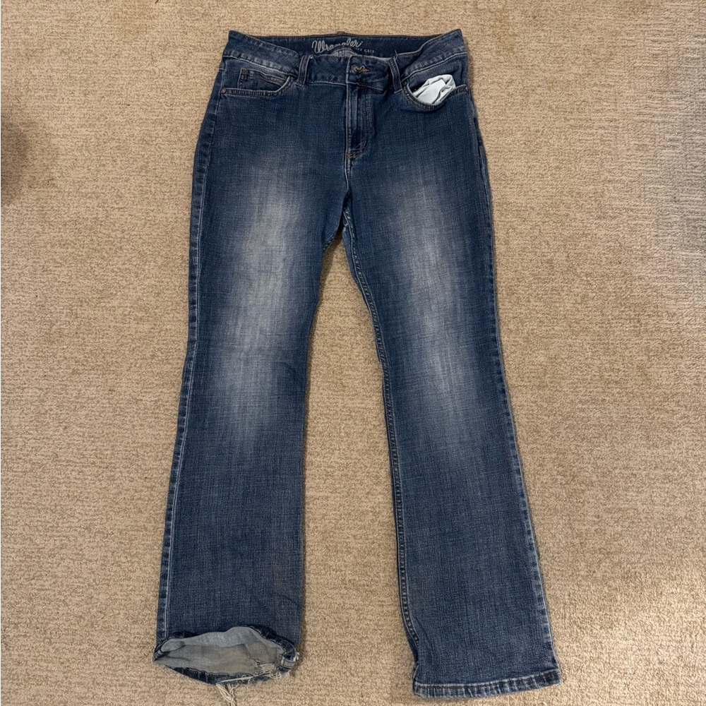 Wrangler Women's Dark Blue Boot Cut Jeans